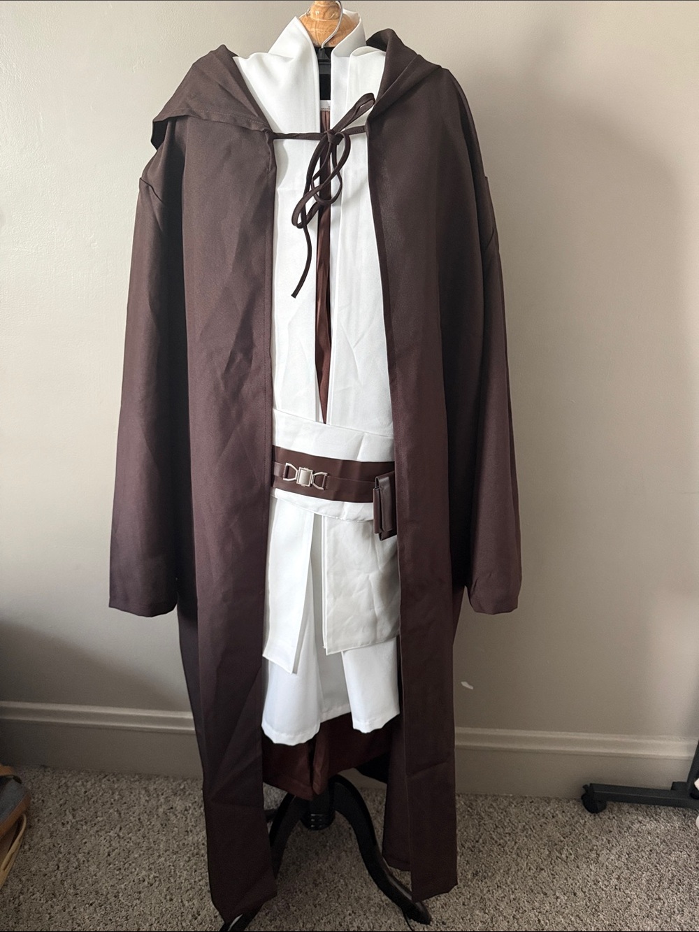 Jedi Cloak Costume Star Wars 8pc by Spooktacular Creations Cosplay Halloween L - Picture 2 of 13